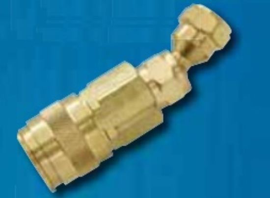 TRUFLATE 1/4 U X 1/4 FNPT SWIVEL COUPLER - 13518