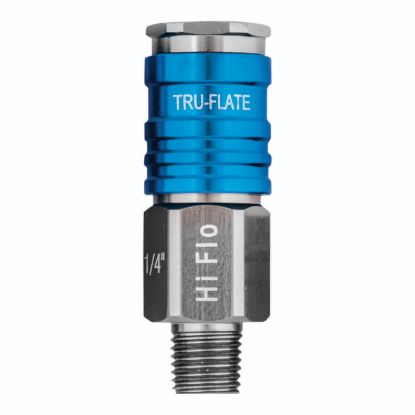 TRUFLATE COUPLER 1/4 HI FLOW MALE - 13925