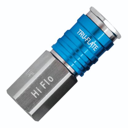 TRUFLATE COUPLER 1/4 HI FLOW FEMAL - 13935