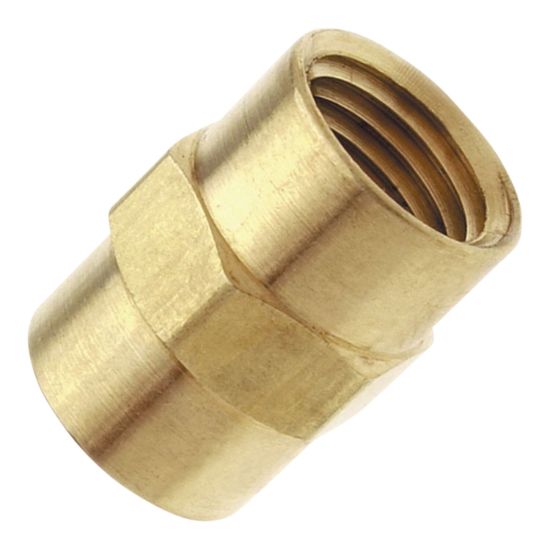 TRUFLATE BRASS COUPLING FEMALE - 21515