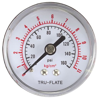 TRUFLATE AIR LINE GAUGE 0-160 PSI - 24803