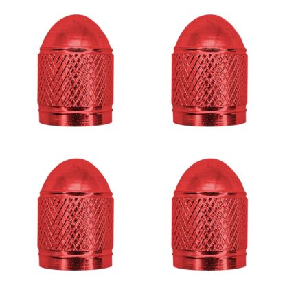 TRUFLATE CAP VALVE RED ALUM TPMS SAFE - 38517