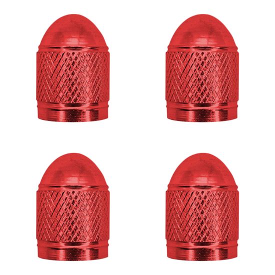 TRUFLATE CAP VALVE RED ALUM TPMS SAFE - 38517