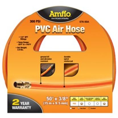 TRUFLATE HOSE PVC ORANGE 3/8X50 - 57650A
