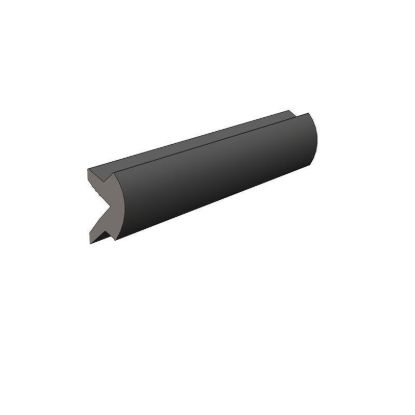 TACO METALS FLEXIBLE RUB RAIL INSERT KIT  BLACK - 0342BKA501