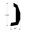 TACO METALS RIGID RUB RAIL KIT  BLACK 20 - 670BKA20D1