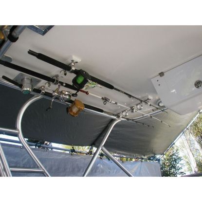 TACO METALS ROD HANGER  4-ROD SS W/POLY RACK WH - F1627521
