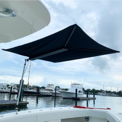 TACO METALS SHADE FIN W/BLACK FABRIC  BAG & ROD - T1030004