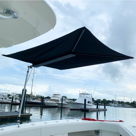 TACO METALS SHADE FIN W/BLACK FABRIC  BAG & ROD - T1030004