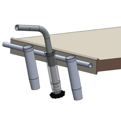 TACO METALS FIXED ROD HOLDER MOUNT FOR SHADEFIN - T1030005