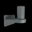 TACO METALS SHADEFIN  MINI SIDE WALL MOUNT W/BA - T10400012