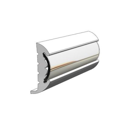 TACO METALS SEMI-RIGID RUB RAIL KIT  WHITE W/FL - V119811WCM