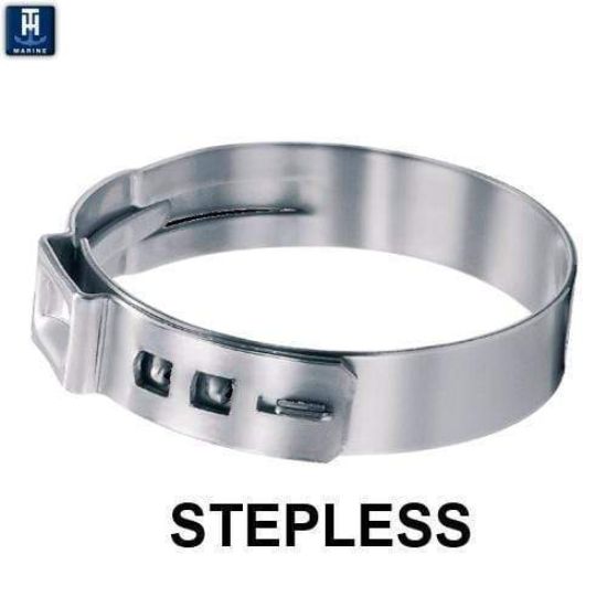 T-H MARINE 15.7 STEPLESS EAR HOSE CLAMP - 16700016XD