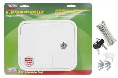 VALTERRA LLC ELECTRICAL HATCH-WHITE - A102150VP