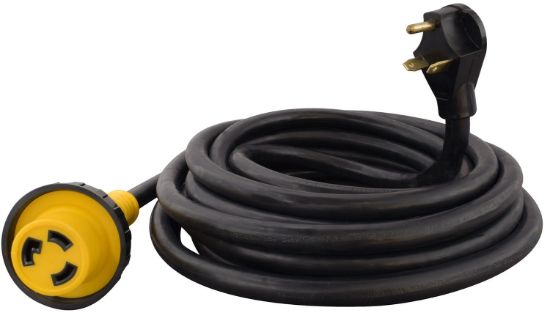 VALTERRA LLC 30A 25' DETACH CORD  BLACK  BULK - A103025EDB