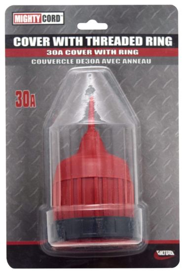 VALTERRA LLC 30A COVER WITH RING  CARDED - A1030CVVP