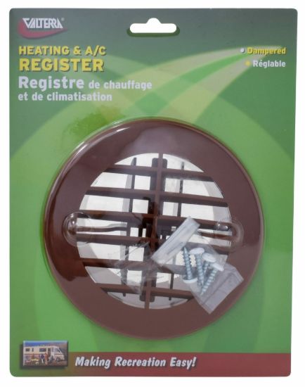 VALTERRA LLC ROUND REGISTER  BROWN - A103352VP