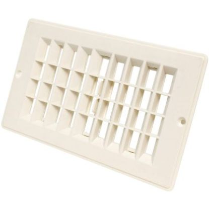 VALTERRA LLC FLOOR REG DAMP 4' WHITE - A103364VP