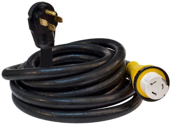 VALTERRA LLC 50A 25' DETACH CORD  BLACK  BULK - A105025EDB