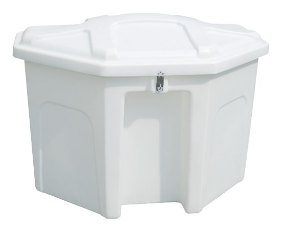 TAYLOR MADE TRIANGLE POLY BOX - WHT W/RECESS - 123661