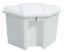 TAYLOR MADE TRIANGLE POLY BOX - WHT W/RECESS - 123661
