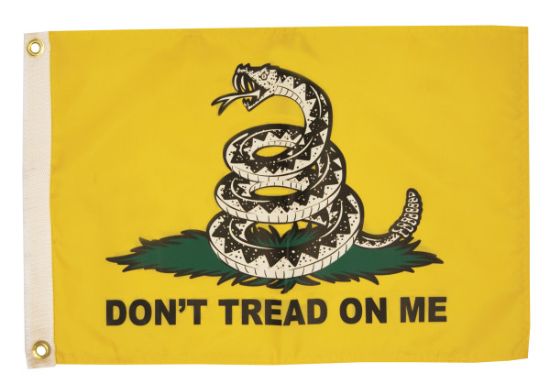 TAYLOR MADE DON'T TREAD ON ME 12X18 FLAG - 1617
