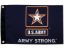 TAYLOR MADE ARMY STRONG 12X18 FLAG - 1620