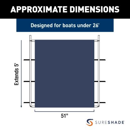TAYLOR MADE PTX POWER SHADE SS 51 INCH WIDE NV - 2021026253