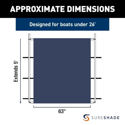 TAYLOR MADE PTX POWER SHADE SS 63 INCH WIDE NV - 2021026255