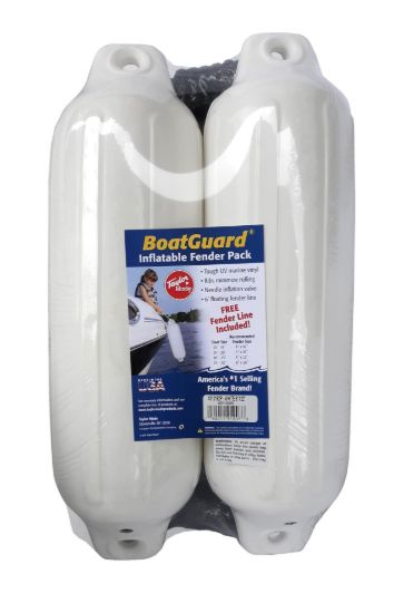TAYLOR MADE 4' X 16' BG 2 PK. WHITE W/BLK. ROPE - 310132P