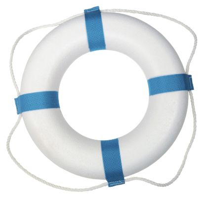 TAYLOR MADE 17' WHITE DECORATIVE RING BUOY - 371