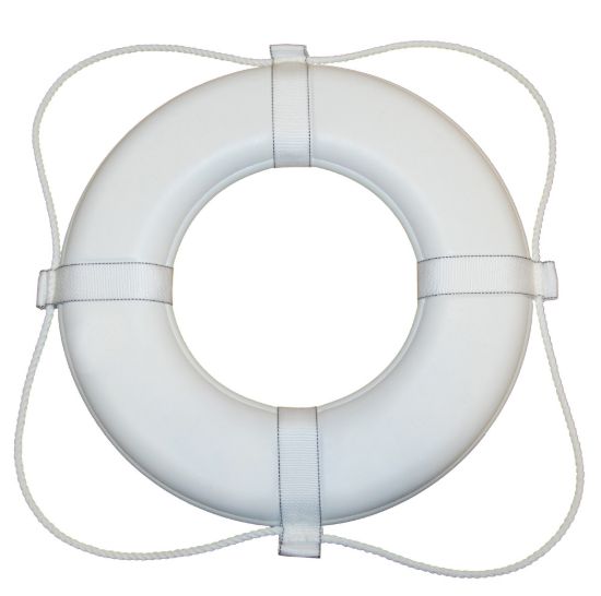 TAYLOR MADE 30' WHITE FOAM RING BUOY - 380