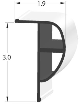 TAYLOR MADE STANDARD P SHAPE BLK 10' COIL - 45994