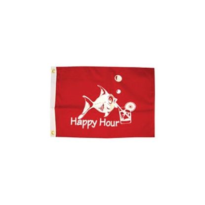 TAYLOR MADE 12'X18' HAPPY HOUR FLAG - 5418