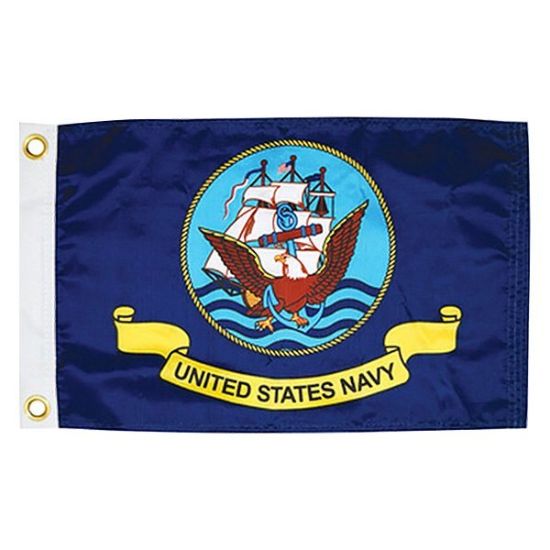 TAYLOR MADE 12X18  NAVY  FLAG - 5621