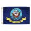 TAYLOR MADE 12X18  NAVY  FLAG - 5621