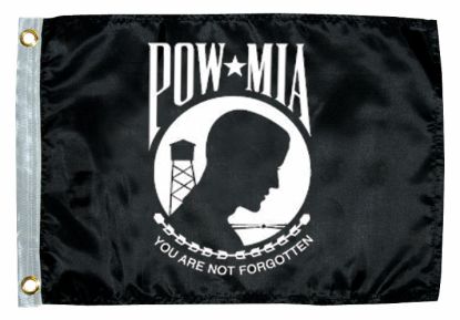 TAYLOR MADE 12X18  POW MIA  FLAG - 5624