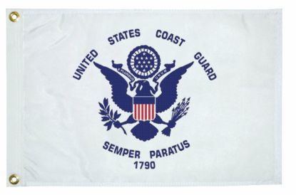TAYLOR MADE 12X18  COAST GUARD  FLAG - 5626
