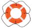 TAYLOR MADE 30' ORANGE POLYETH SHELL LIFE RING - 571