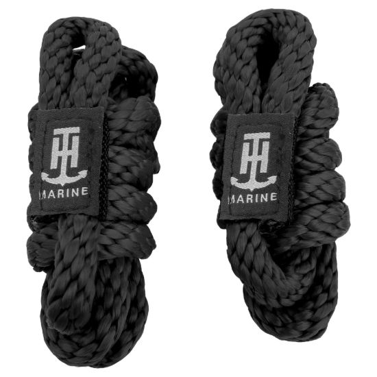 T-H MARINE FENDER LINE 3/8' X 60' BLACK - ECO52482DP
