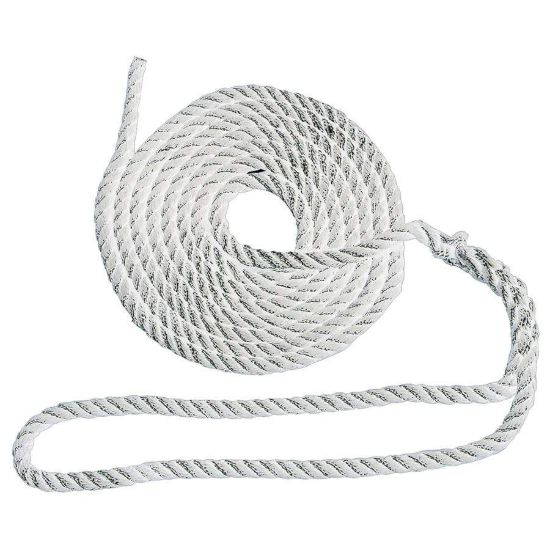 T-H MARINE DOCK LINE 3/8' X 25' 3-STRAND NYLON - ECO52821DP