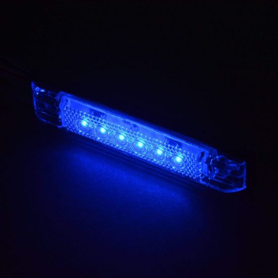 T-H MARINE SLIM LINE II 4' LED BLUE - EEL33601DP