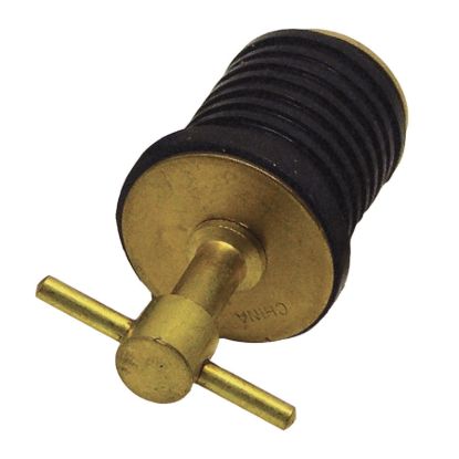 T-H MARINE TWIST DRAIN PLUG 1' BRASS - EPL54844DP