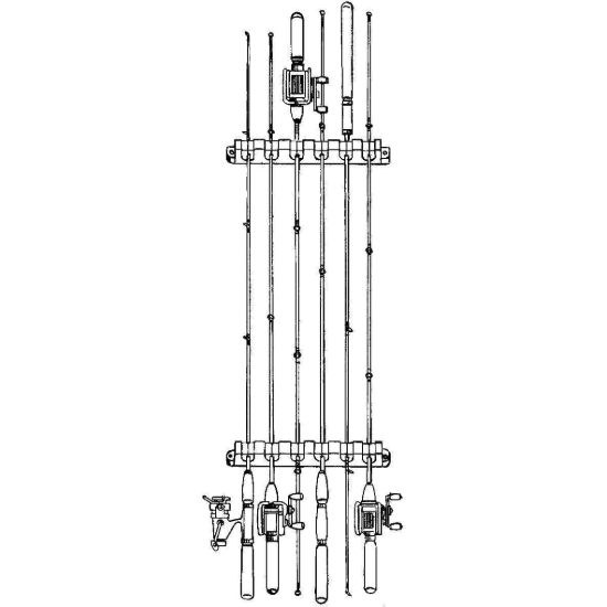 T-H MARINE FOAM ROD HOLDERS - FRH1PDP