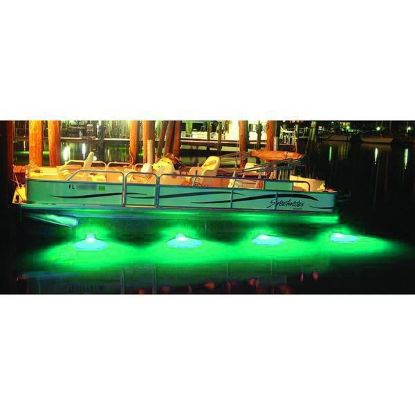 T-H MARINE ROUND U/W BLUE LED W/ SS BEZEL - LED39061DP