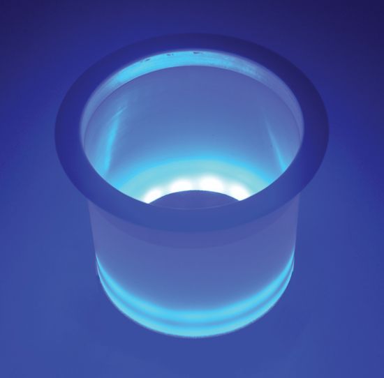 T-H MARINE BLUE LIGHTED CUP HOLDER - LEDLCHBUDP