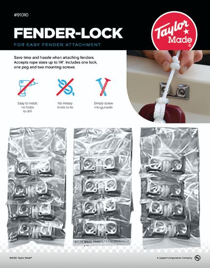 TAYLOR MADE FENDER LOCK DISPLAY (12 SETS) - 91010