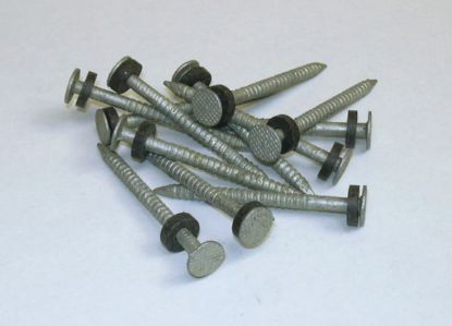 TAYLOR MADE GALVIN. #6 NAIL W/WASHER 1/8 LB PK - 96028