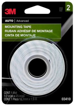 3M MOUNTING TAPE 1/2'X75' - 03410