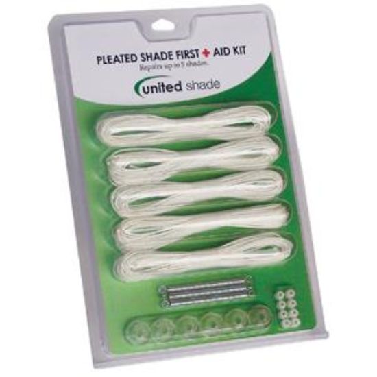 UNITED SHADE PLEATED SHADE FIRST AID K - 650000